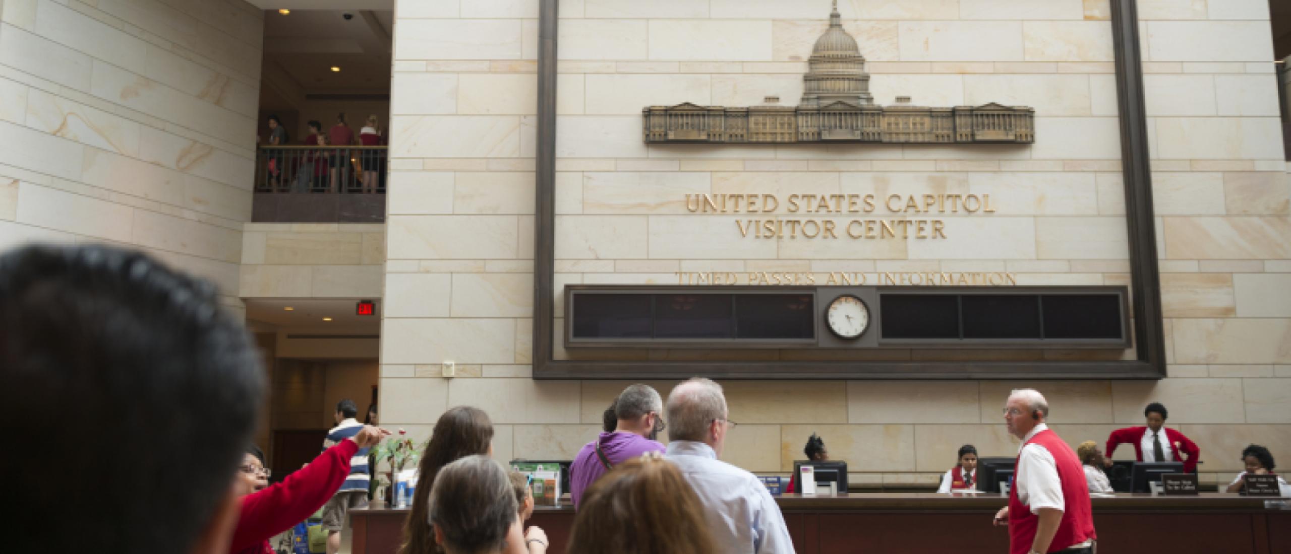 Lobby of federal building