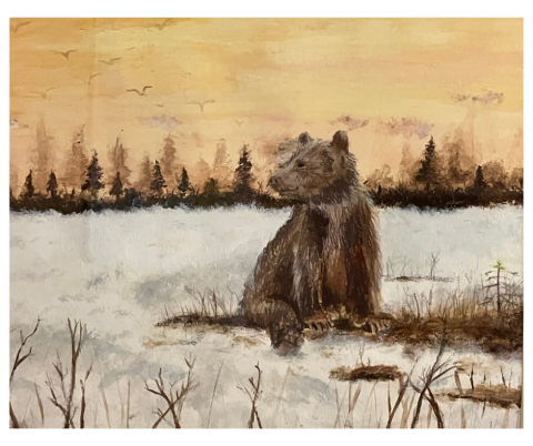 Sitting Bear