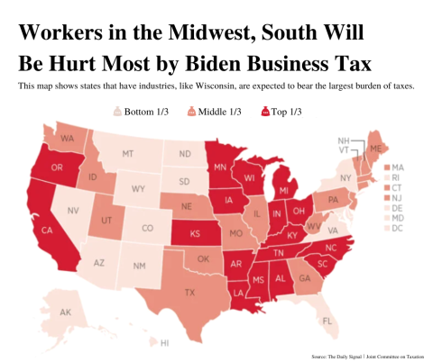 Biden Business Tax Burden