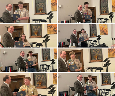 Merrill Eagle Scouts