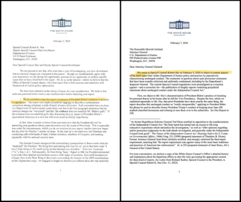 White House Letters